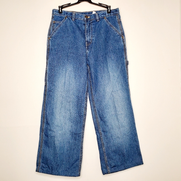 Open Trails Other - 7) OPEN TRAILS Wide Straight Leg Jeans XL 16-18